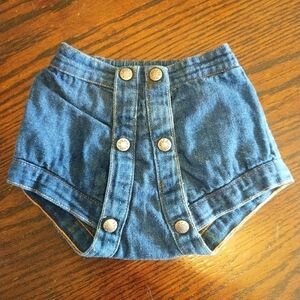 vintage‎ denim diaper
